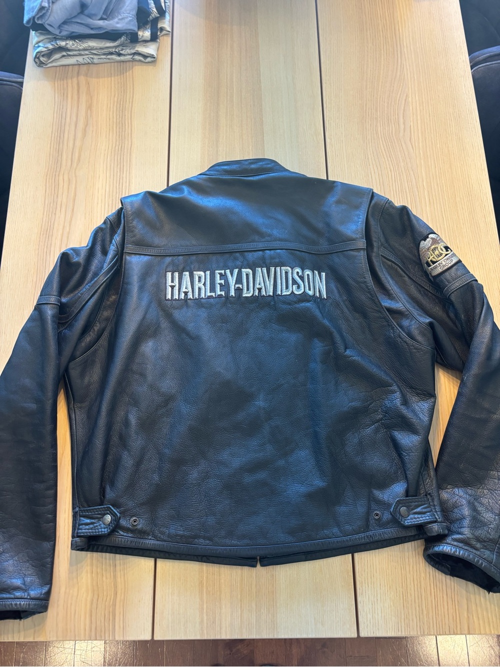 HARLEY DAVIDSON, the moto rider leather jacket! - Picture 3 of 14